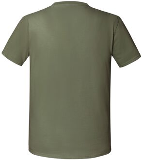 Fruit of the Loom Heren Ringgesponnen Premium T-Shirt (Klassieke Olijf) Groen