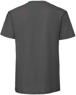 Fruit of the Loom Heren Ringgesponnen Premium T-Shirt (Licht Grafiet) Grijs - XL