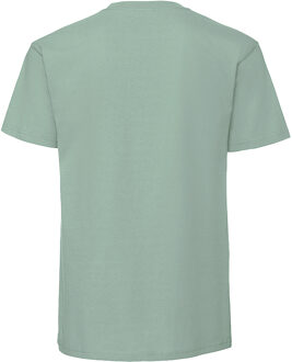 Fruit of the Loom Heren Ringgesponnen Premium T-Shirt (Salie) Grijs - M