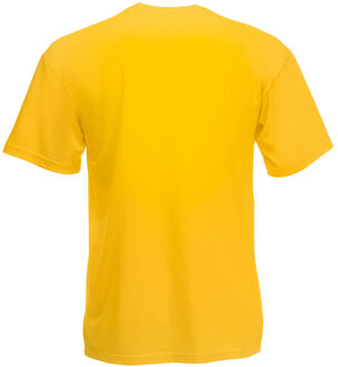 Fruit of the Loom Heren Screen Stars Origineel Vol Cut T-shirt met korte mouwen (Zonnebloem Geel)