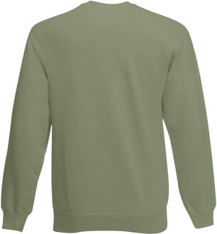 Fruit of the Loom Heren Set-In Belcoro® garen Sweatshirt (Klassieke Olijf) Groen - M