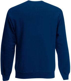 Fruit of the Loom Heren Set-In Belcoro® garen Sweatshirt (Marine) - maat Navy