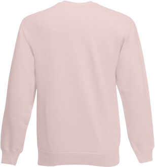 Fruit of the Loom Heren Set-In Belcoro® garen Sweatshirt (Poederroos) - maat Roze