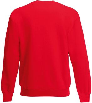 Fruit of the Loom Heren Set-In Belcoro® garen Sweatshirt (Rood)
