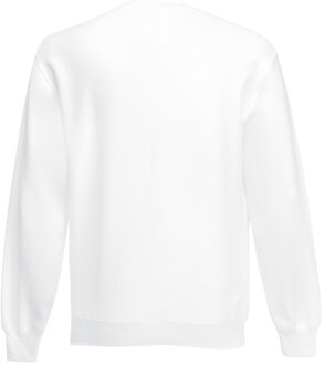 Fruit of the Loom Heren Set-In Belcoro® garen Sweatshirt (Wit) - maat 4XL
