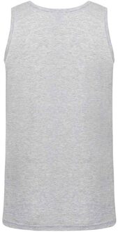 Fruit of the Loom Heren sportvest top (Heide Grijs) - XL