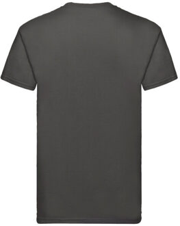 Fruit of the Loom Heren super premium t-shirt Grijs