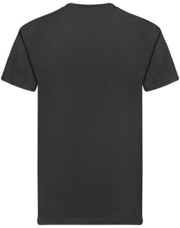 Fruit of the Loom Heren super premium t-shirt - maat 4XL Zwart