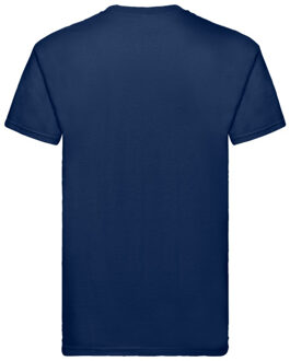 Fruit of the Loom Heren super premium t-shirt - maat 5XL Blauw