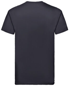 Fruit of the Loom Heren super premium t-shirt - maat S Blauw
