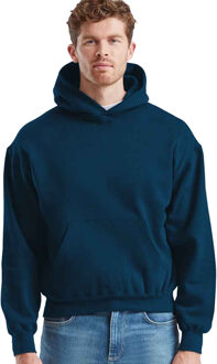 Fruit of the Loom heren superkatoenen katoenen hoodie (Blauw in de bergen) - maat 2XL Navy