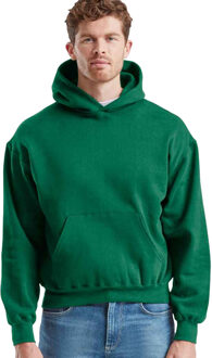 Fruit of the Loom heren superkatoenen katoenen hoodie (College Groen) Donkergroen - XL