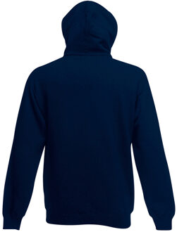Fruit of the Loom Heren Sweatshirt Met Capuchon (Donker Marine) - maat L Navy