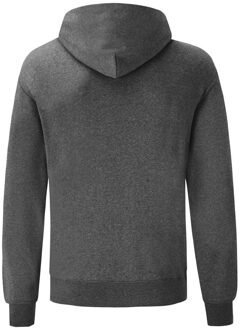 Fruit of the Loom Heren Sweatshirt Met Capuchon / Hoodie (Donker Heather) Veelkleurig