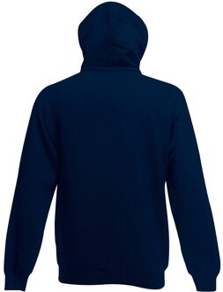 Fruit of the Loom Heren Sweatshirt Met Capuchon / Hoodie (Donker Marine) Blauw - 4XL