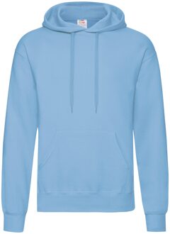 Fruit of the Loom Heren Sweatshirt Met Capuchon / Hoodie (Hemel Blauw)