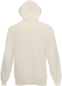 Fruit of the Loom Heren Sweatshirt Met Capuchon / Hoodie (Natuurlijk) - maat Naturel