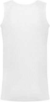 Fruit of the Loom Heren Valueweight Athletic Vest Top (Wit) - M