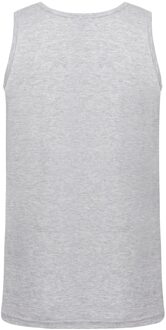 Fruit of the Loom Heren Valueweight Heather Athletic Vest Top (Heide Grijs) - XL