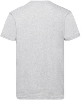 Fruit of the Loom Heren valueweight heather t-shirt Grijs - 4XL