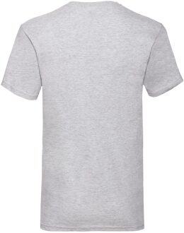 Fruit of the Loom Heren Valueweight Heather V Hals T-shirt (Grijs)