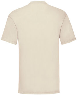 Fruit of the Loom Heren valueweight t-shirt Beige - XXL / XXXL