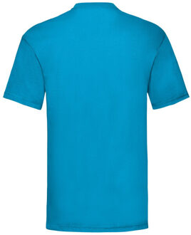 Fruit of the Loom Heren valueweight t-shirt Blauw - XL