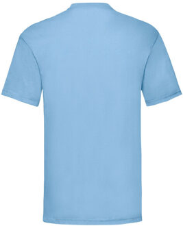 Fruit of the Loom Heren valueweight t-shirt Blauw - XXL / XXXL