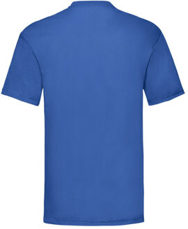 Fruit of the Loom Heren valueweight t-shirt Blauw - XXXL