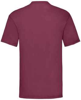 Fruit of the Loom Heren Valueweight T-Shirt (Bourgondië) Bourgogne