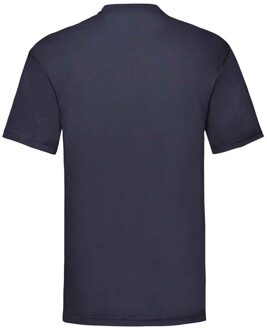 Fruit of the Loom Heren Valueweight T-Shirt (Deep Navy) - maat Blauw