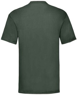 Fruit of the Loom Heren Valueweight T-Shirt (Fles groen) - 2XL