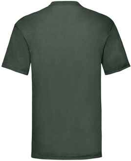 Fruit of the Loom Heren Valueweight T-Shirt (Fles groen) - XL