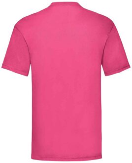 Fruit of the Loom Heren Valueweight T-Shirt (Fuchsia) - maat XL