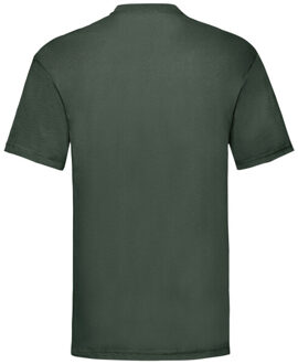 Fruit of the Loom Heren valueweight t-shirt Groen