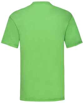 Fruit of the Loom Heren Valueweight T-Shirt (Kalk) Limoengroen - XL