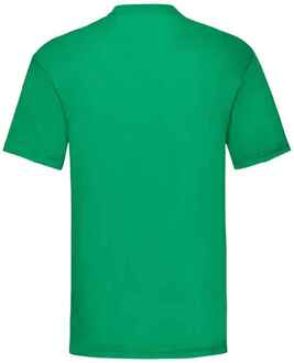 Fruit of the Loom Heren Valueweight T-Shirt (Kelly Groen) - maat XL