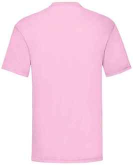 Fruit of the Loom Heren Valueweight T-Shirt (Lichtroze) - maat XL