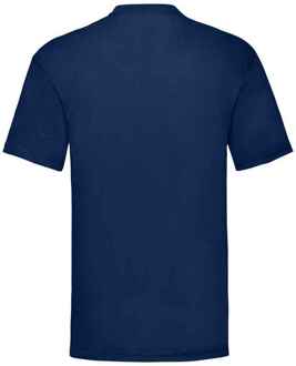 Fruit of the Loom Heren Valueweight T-Shirt (Marine) - maat Navy