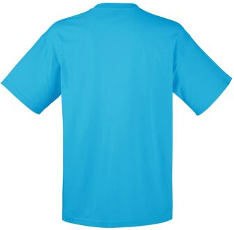 Fruit of the Loom Heren Valueweight T-shirt met korte mouwen (Azure Blauw) - maat 2XL
