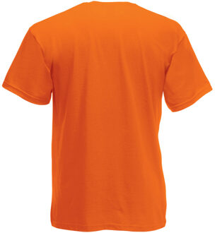 Fruit of the Loom Heren Valueweight T-shirt met korte mouwen (Oranje) - maat 2XL