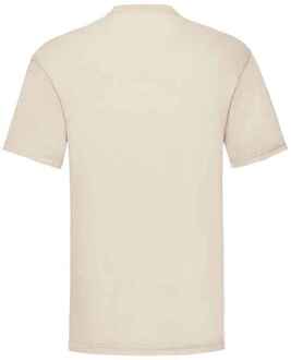 Fruit of the Loom Heren Valueweight T-Shirt (Natuurlijk) Naturel - 3XL