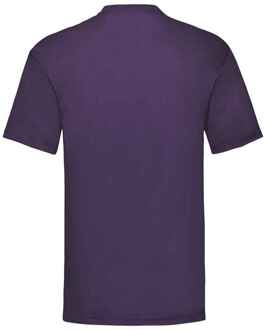 Fruit of the Loom Heren Valueweight T-Shirt (Paars) - S