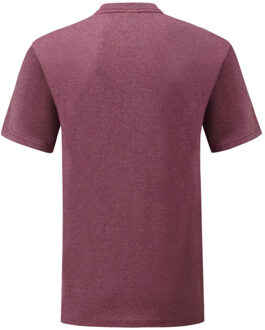 Fruit of the Loom Heren valueweight t-shirt Paars - XXL / XXXL