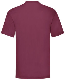 Fruit of the Loom Heren valueweight t-shirt Rood - XXXL