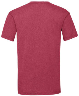 Fruit of the Loom Heren valueweight t-shirt Rood