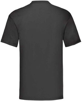Fruit of the Loom Heren Valueweight T-Shirt (Zwart) - maat XL