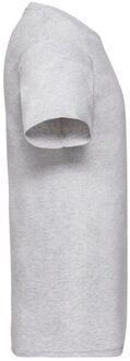 Fruit of the Loom Heren valueweight v neck t-shirt Grijs - XXXL