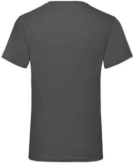 Fruit of the Loom Heren Valueweight V Neck T-shirt (Licht Grafiet) Grijs - 3XL