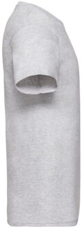 Fruit of the Loom Heren valueweight v neck t-shirt - maat XL Grijs